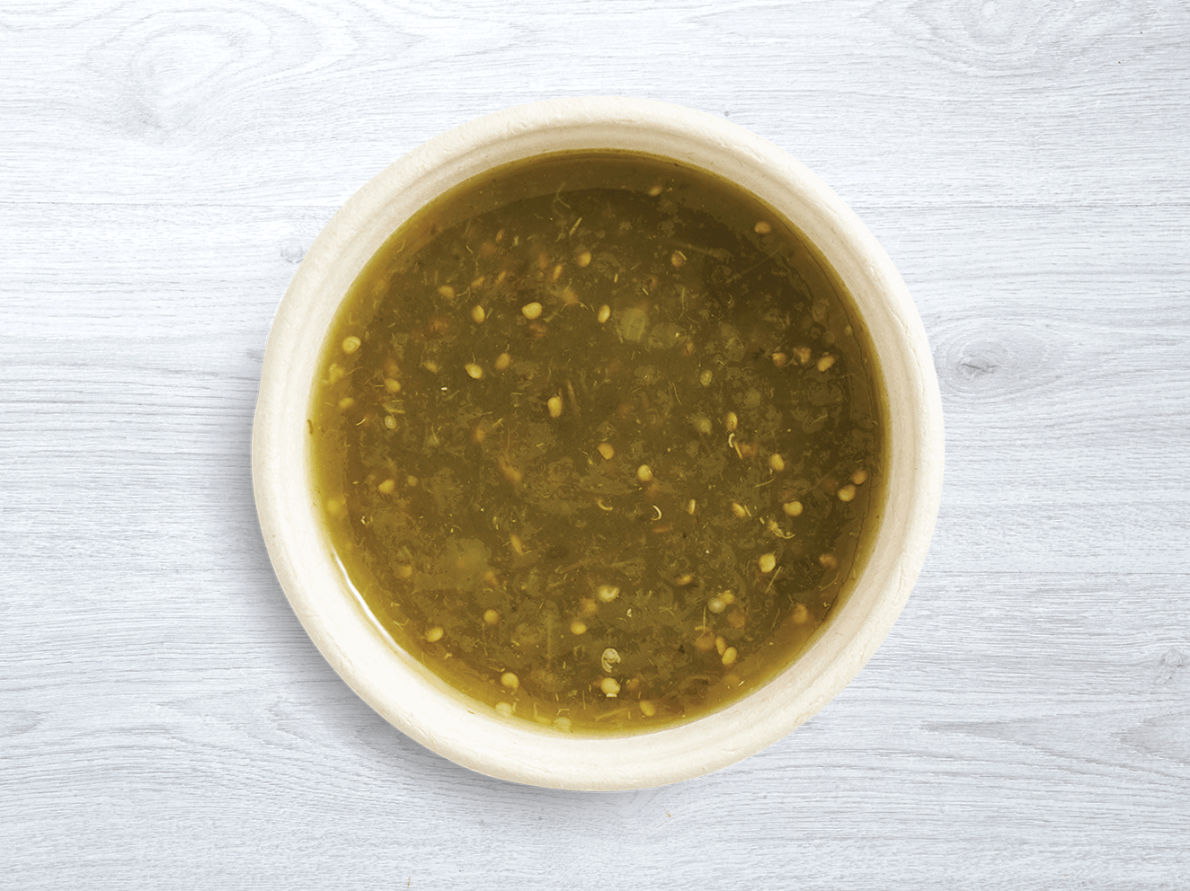 Tomatillo side in a dish